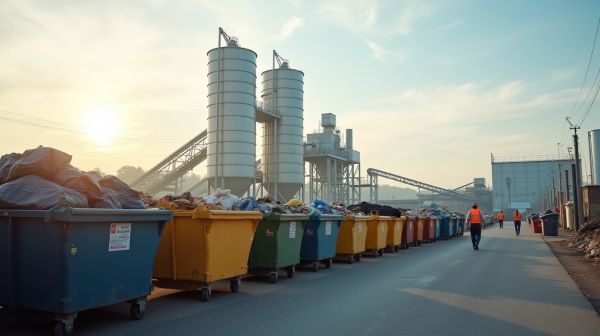 Évacuation efficace des déchets avec la location de bennes