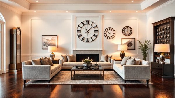 Top horloges métalliques pour enchanter votre décoration intérieure