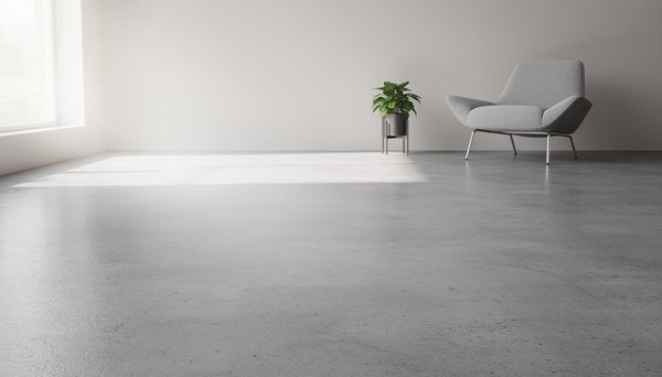 Sol effet béton ciré avec colle carrelage : les avantages et précautions à connaître